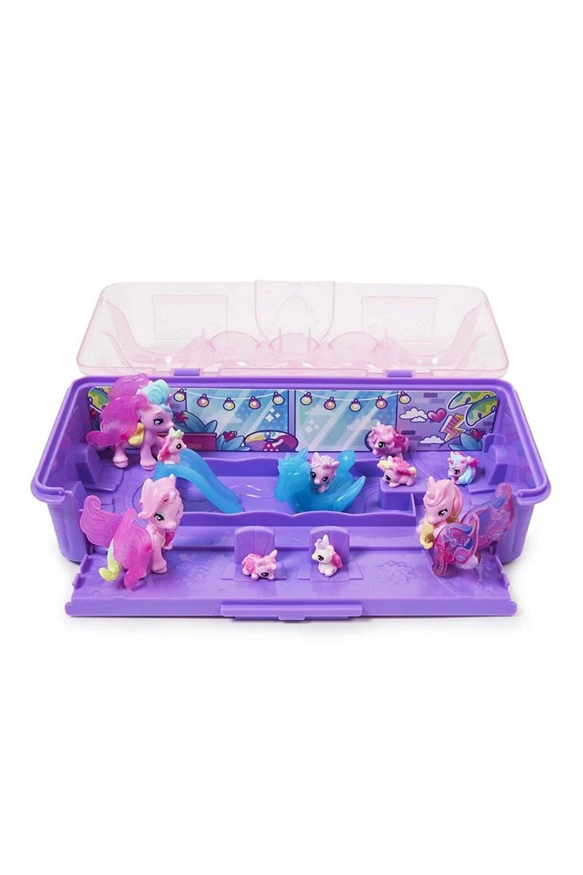Hatchimals Sürpriz 10 Karakterli Unicorn Ailesi Oyun Seti - Welcome Baby