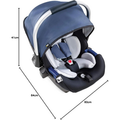 Hauck İ-Pro Baby I-Size Ana Kucağı Denim Mavi