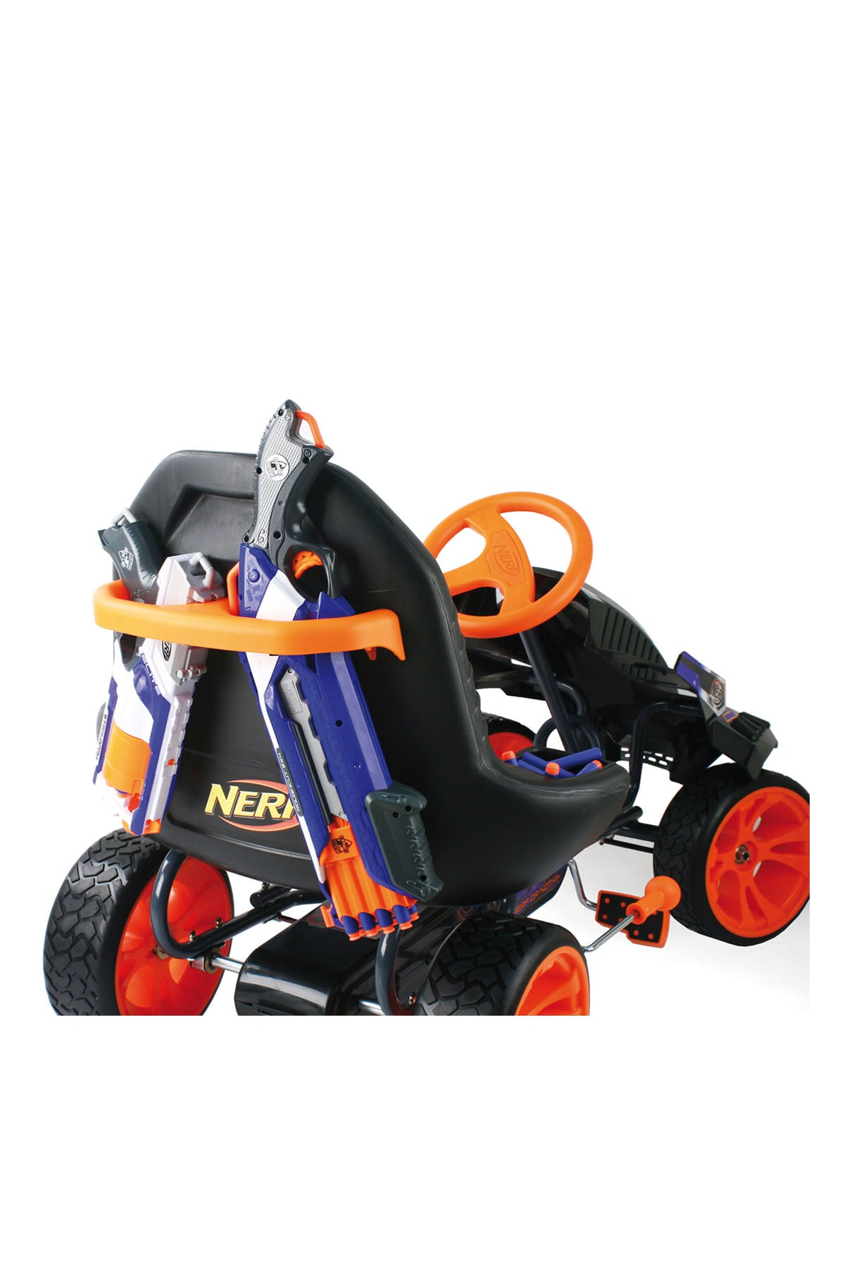 Hauck NERF Battle Racer 4 Tekerlekli Gokart Bisikleti Mavi