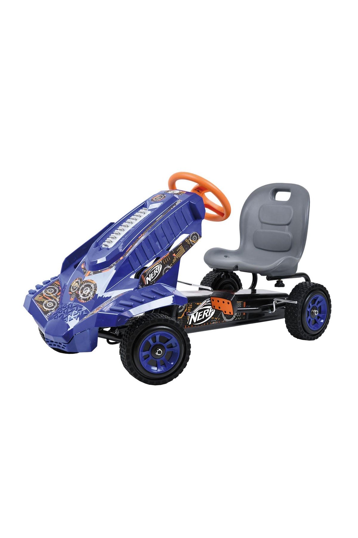 Hauck NERF Striker 4 Tekerlekli Gokart Bisikleti Mavi