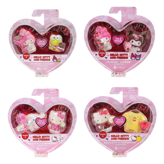 Hello Kitty Kalpten Kalbe 2’li Figür Seti HKT0708