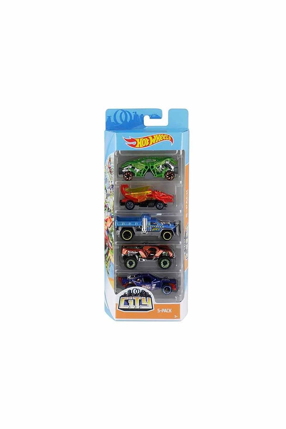 Hot Wheels Beşli Araba Seti