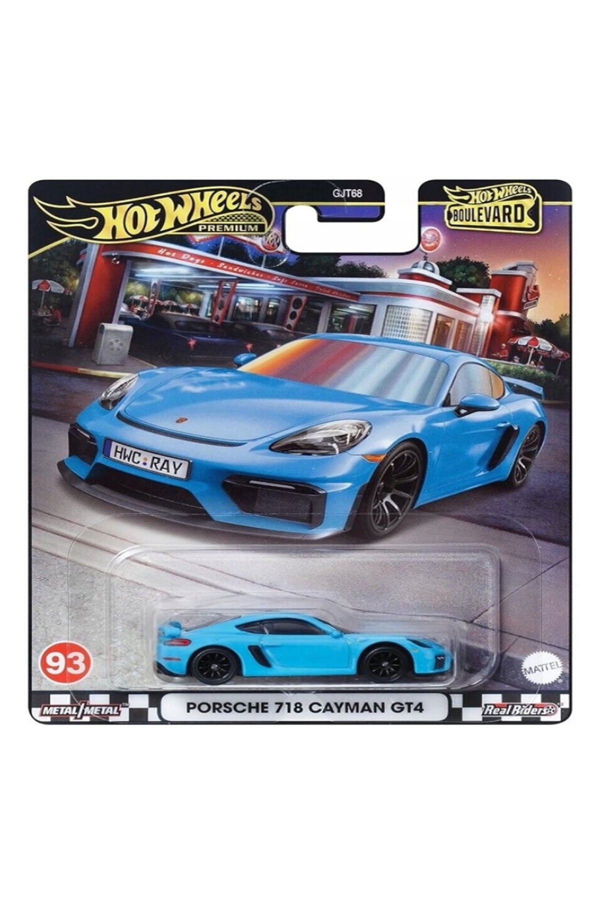 Hot Wheels Boulevard Premium Arabalar - 718 Cayman