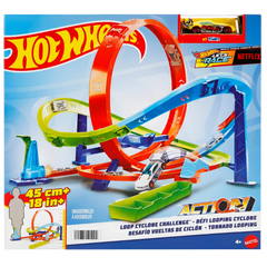 Hot Wheels Bumerang Çemberli Yarış Pisti HTK16