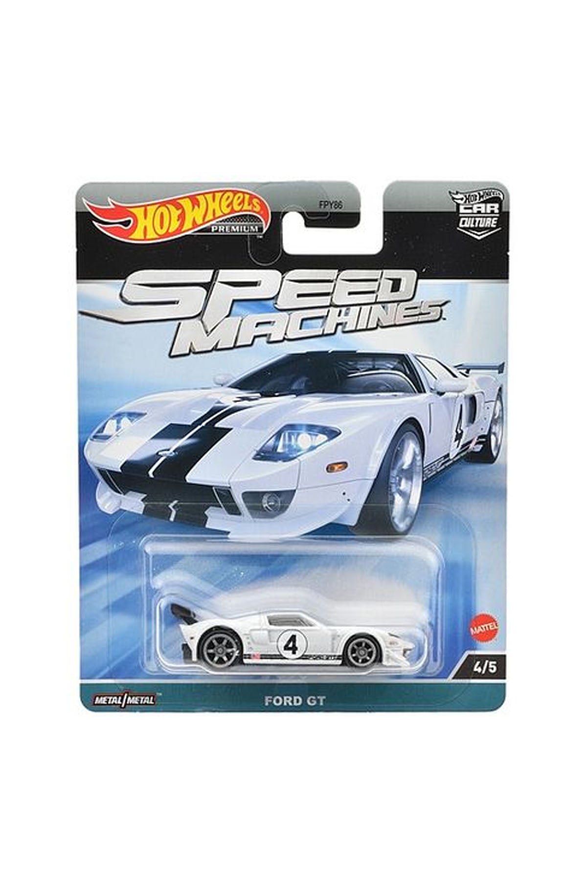 Hot Wheels Car Culture Premium Arabalar-Speed Machine Ford GT