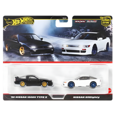 Hot Wheels Car Culture Premium Arabalar 2’li Nissan 180 SX ve Nissan Sileighty JBK96