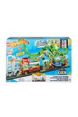 Hot Wheels Dev Ahtapot ile Araba Yıkama Oyun Seti GTT96