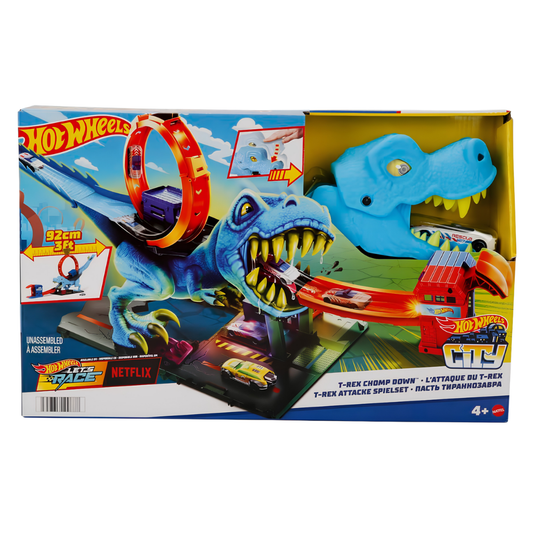 Hot Wheels Dinozor ile Mücadele Oyun Seti HKX42