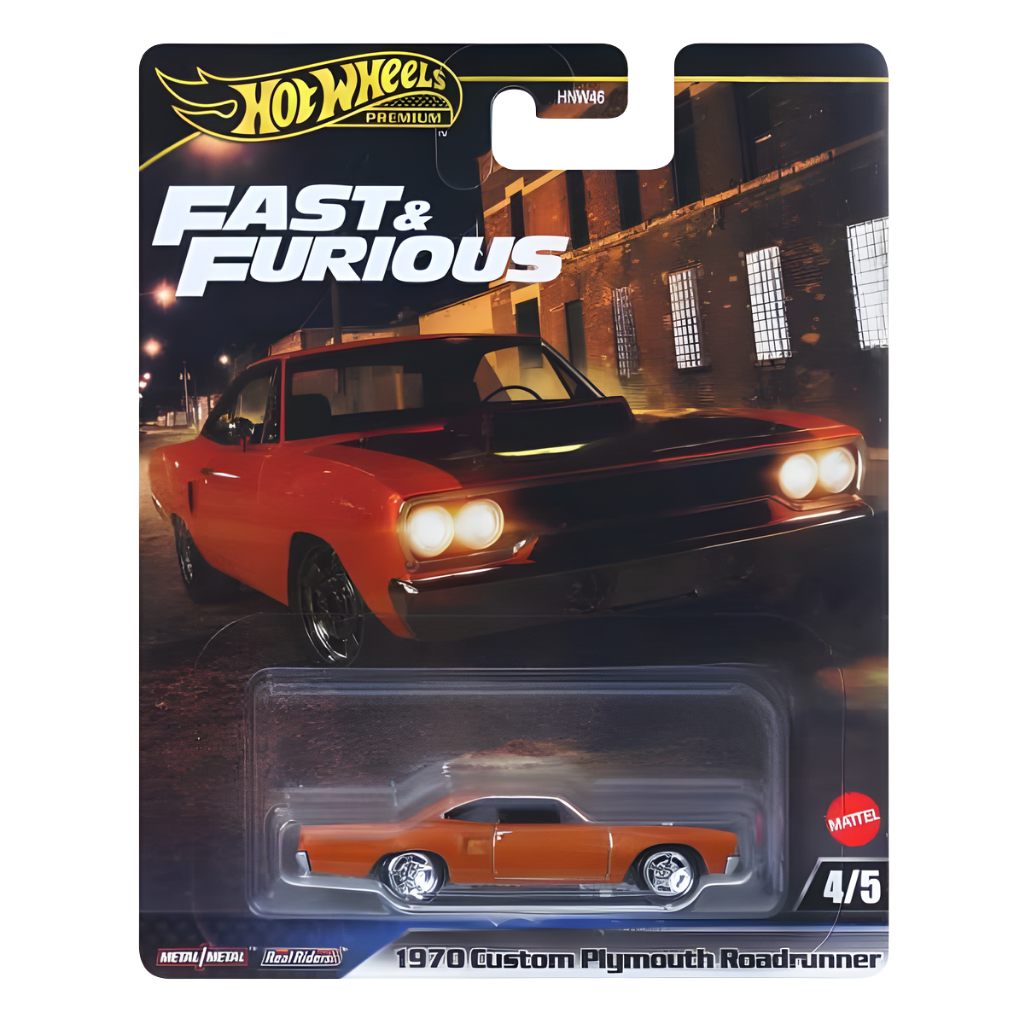 Hot Wheels Fast Furious 1970 Custom Plymouth Roadrunner JBL87
