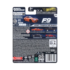 Hot Wheels Fast Furious 2021 Toyota gr Supra JBM00