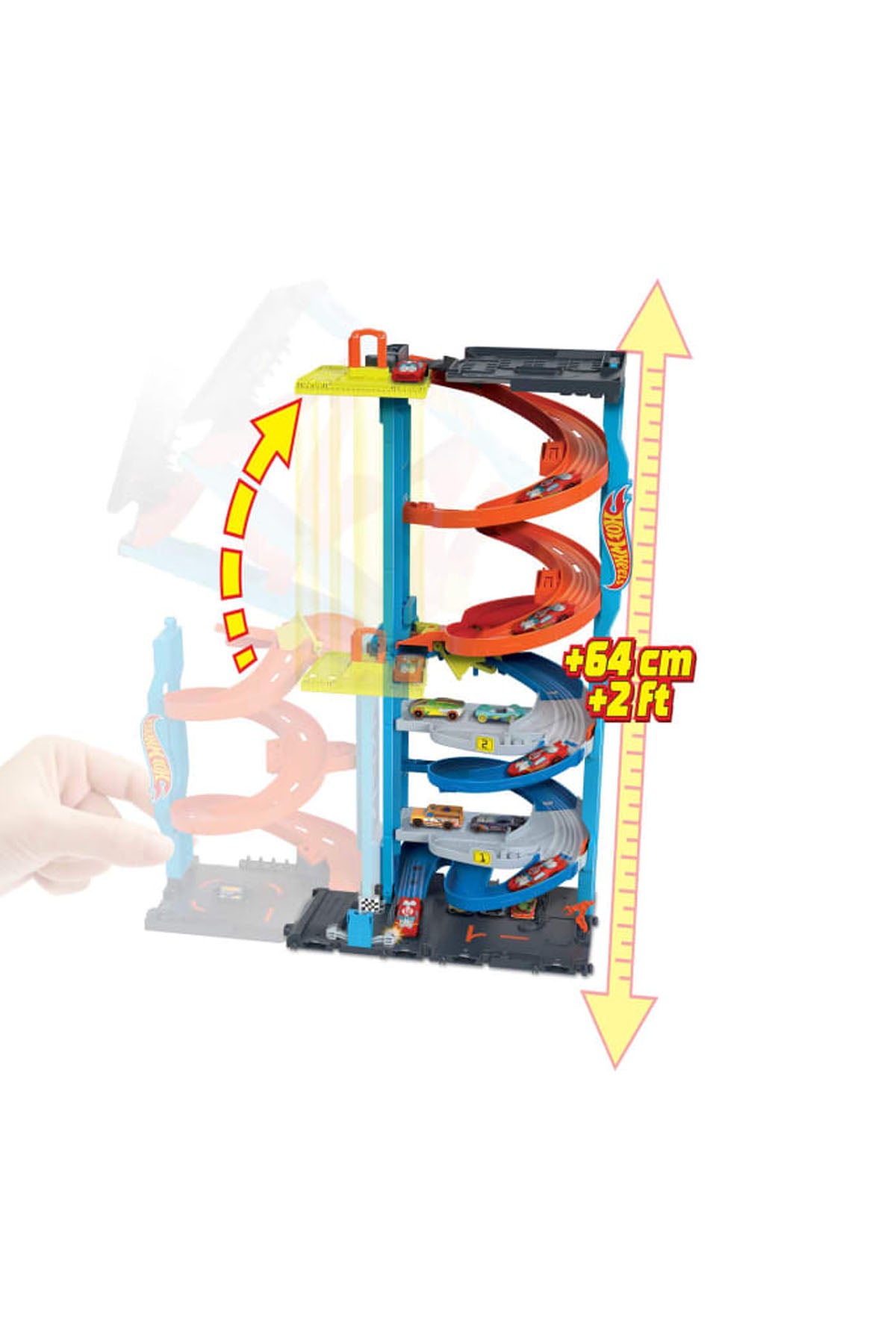 Hot Wheels Heyecanlı Yarış Kulesi