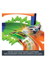Hot Wheels İkili Yarış ve Akrobasi Pisti HTK17