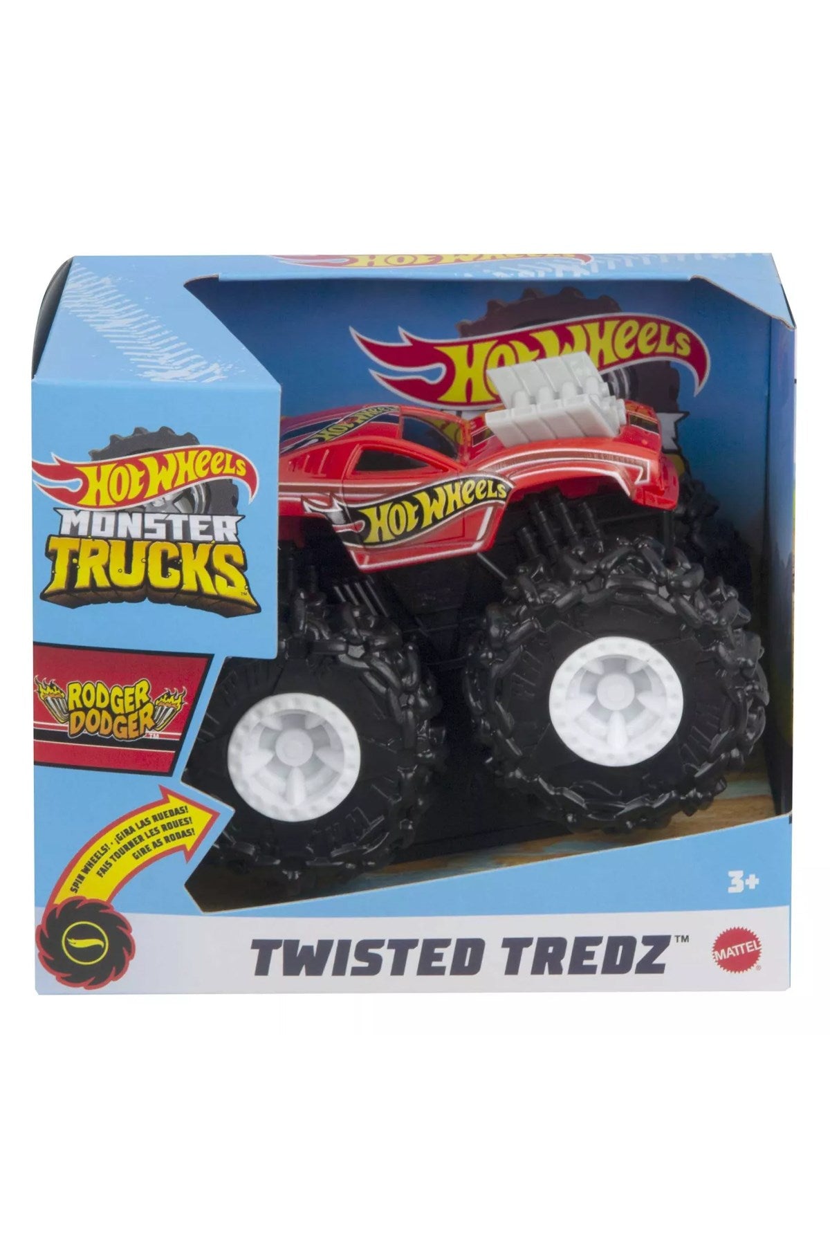 Hot Wheels Monster Trucks 1:43 Çek Bırak Arabalar