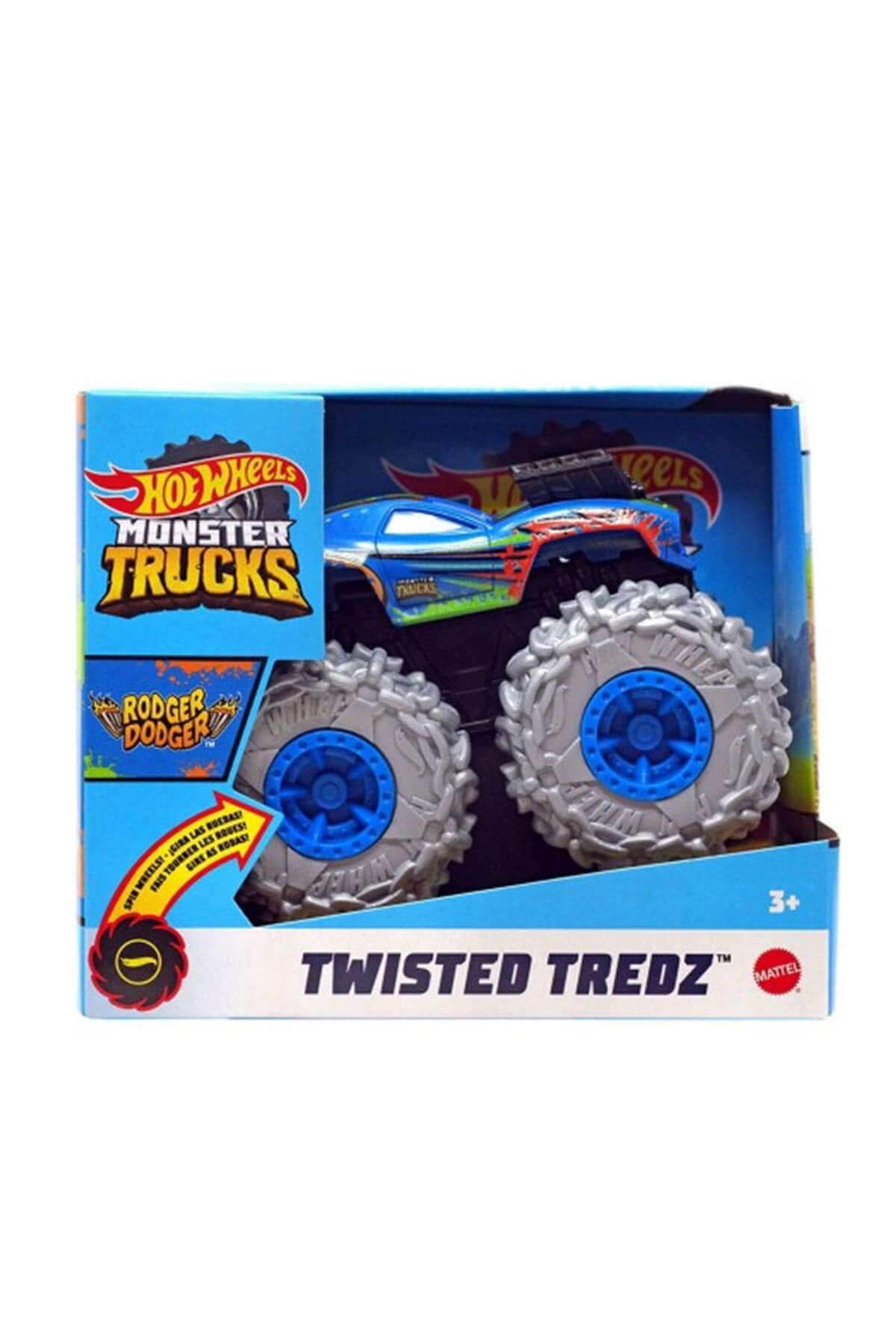 Hot Wheels Monster Trucks 1:43 Çek Bırak Arabalar GVK40