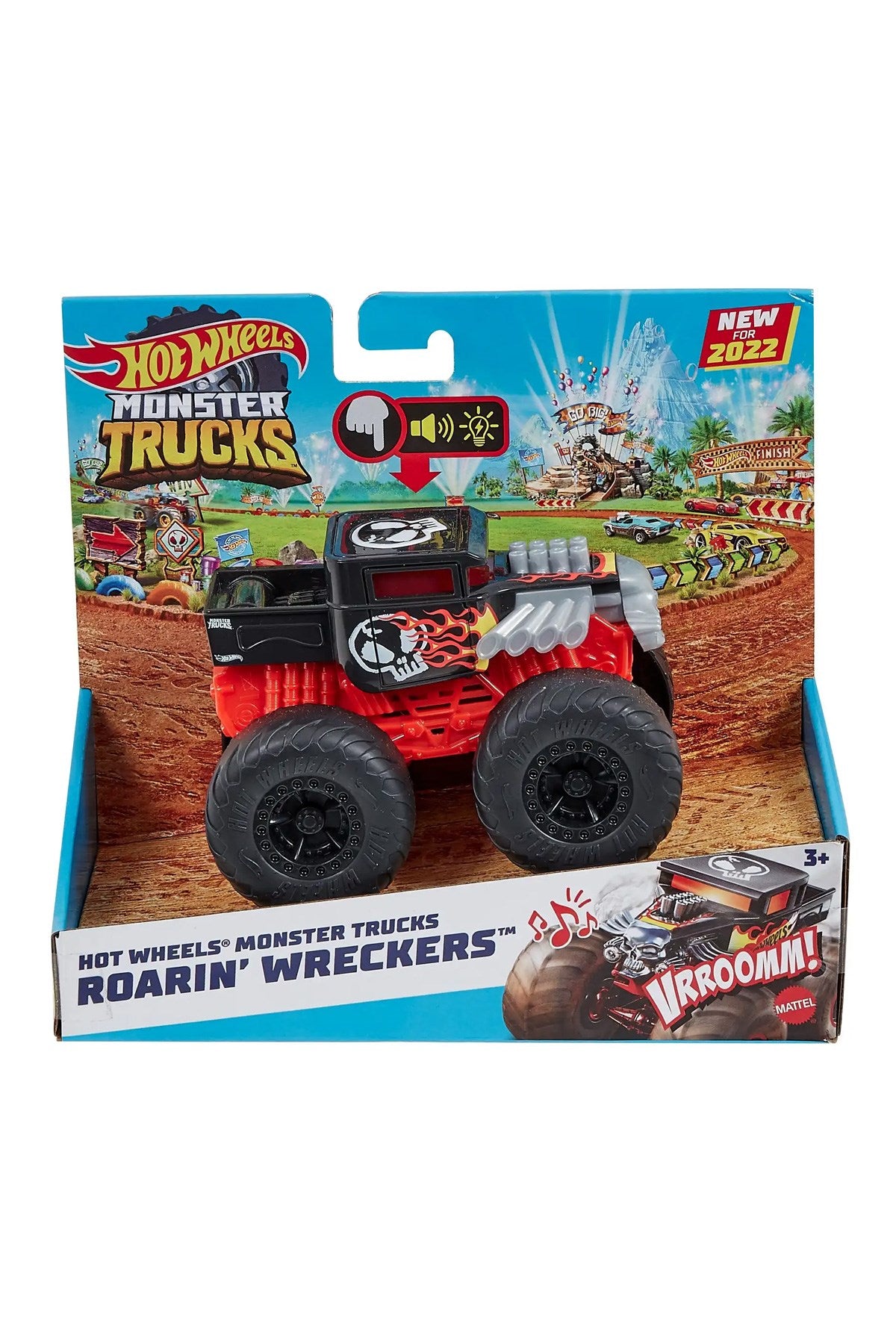 Hot Wheels Monster Trucks 1:43 Kükreyen Arabalar