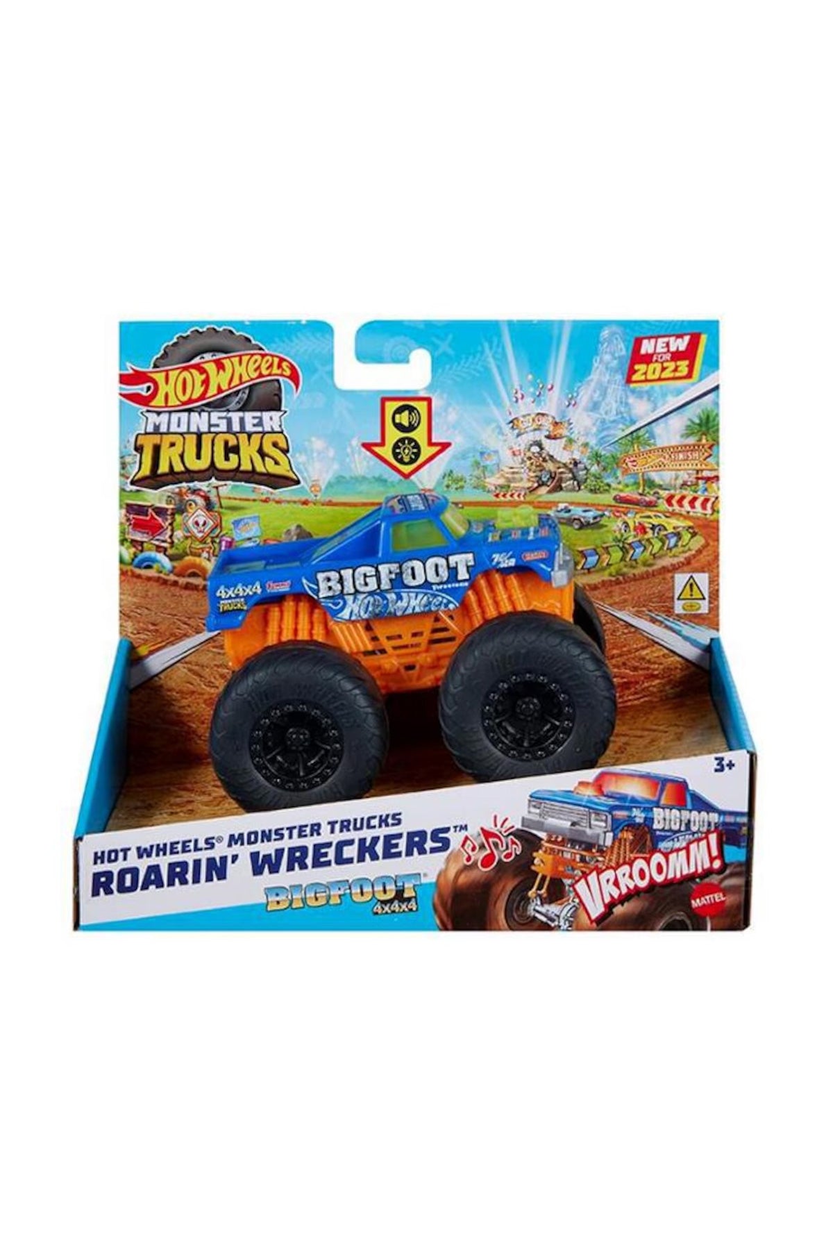 Hot Wheels Monster Trucks 1:43 Kükreyen Arabalar