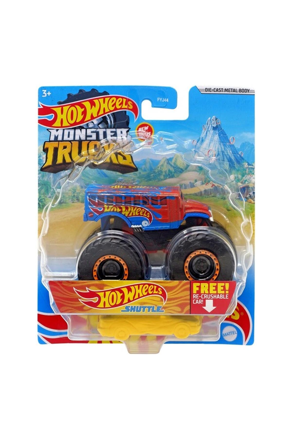 Hot Wheels Monster Trucks 1:64 Arabalar FYJ44