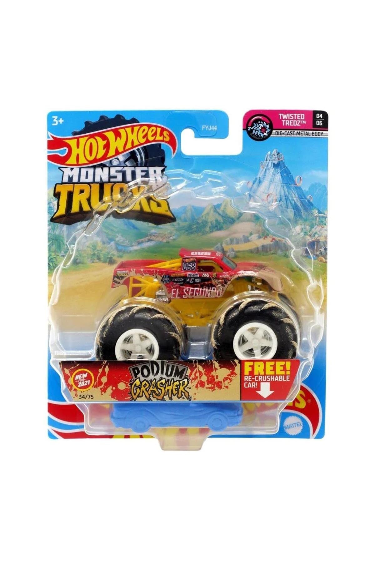 Hot Wheels Monster Trucks 1:64 Arabalar