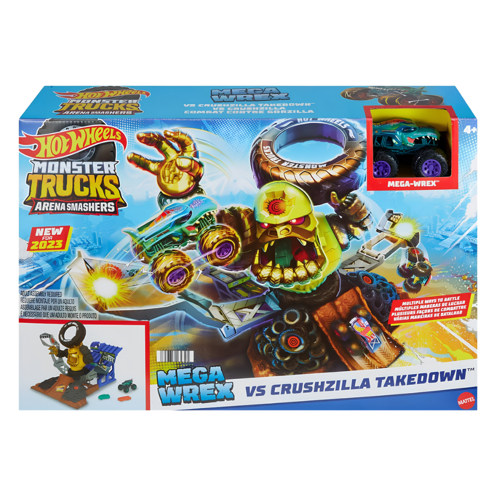 Hot Wheels Monster Trucks Arena'da Şampiyonluk Mücadelesi Oyun Seti HPN71