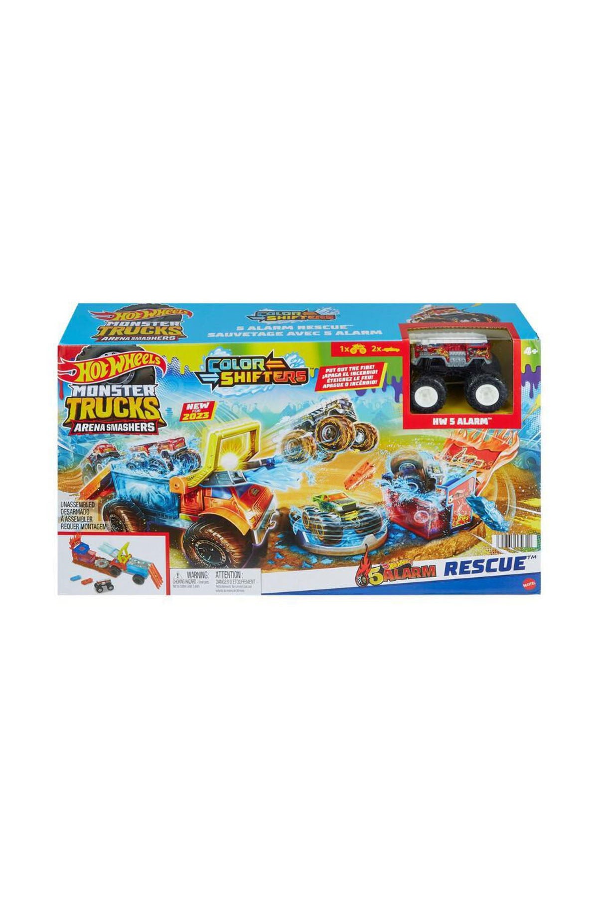 Hot Wheels Monster Trucks Arena Mücadelesi Color Shifters Oyun Seti