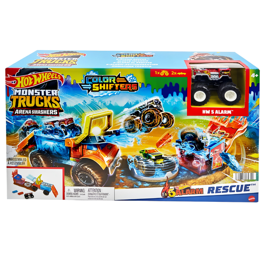 Hot Wheels Monster Trucks Arena Mücadelesi Color Shifters Oyun Seti HPN73