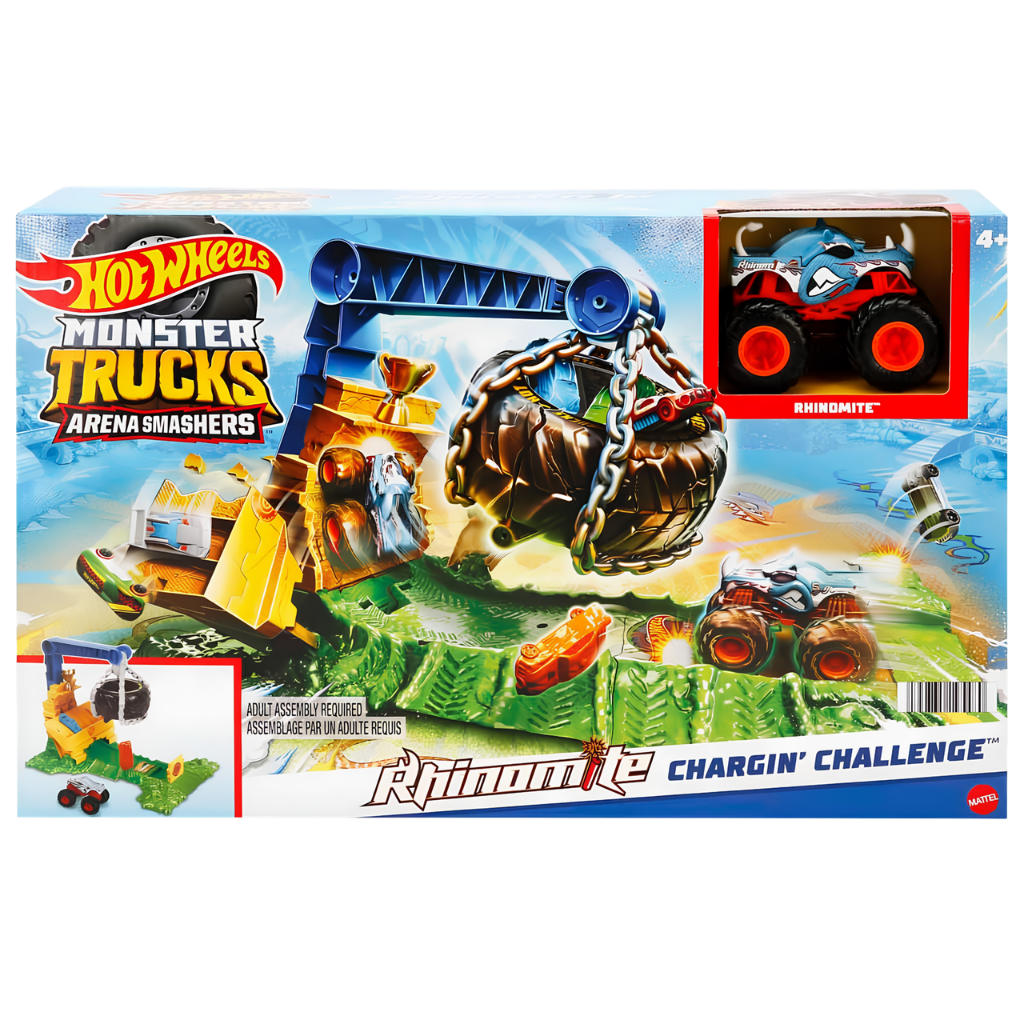 Hot Wheels Monster Trucks Arenada Rhinomite Mücadelesi HTP18