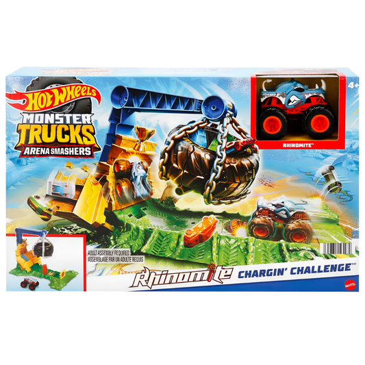 Hot Wheels Monster Trucks Arenada Rhinomite Mücadelesi HTP18