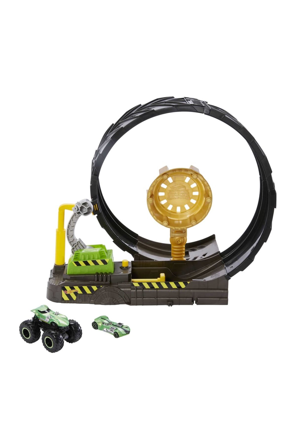 Hot Wheels Monster Trucks Çemberde Yarış Seti