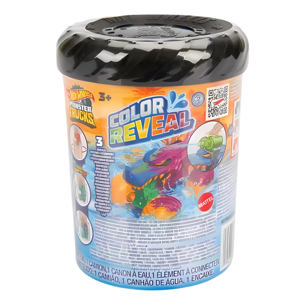 Hot Wheels Monster Trucks Color Reveal Renk Değiştiren Araçlar HJF44