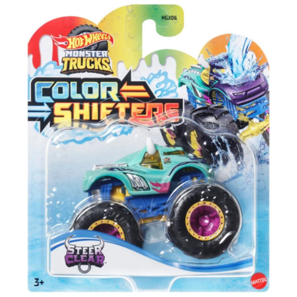 Hot Wheels Monster Trucks Color Shifters Renk Değiştiren Araçlar HVH83