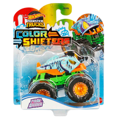 Hot Wheels Monster Trucks 1:64 Renk Değiştiren Arabalar Piranahhhh Hvh85