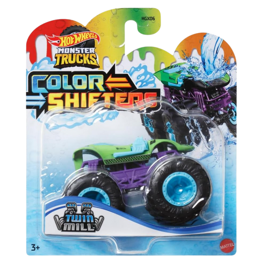 Hot Wheels Monster Trucks 1:64 Renk Değiştiren Arabalar Twin Mill HVH86