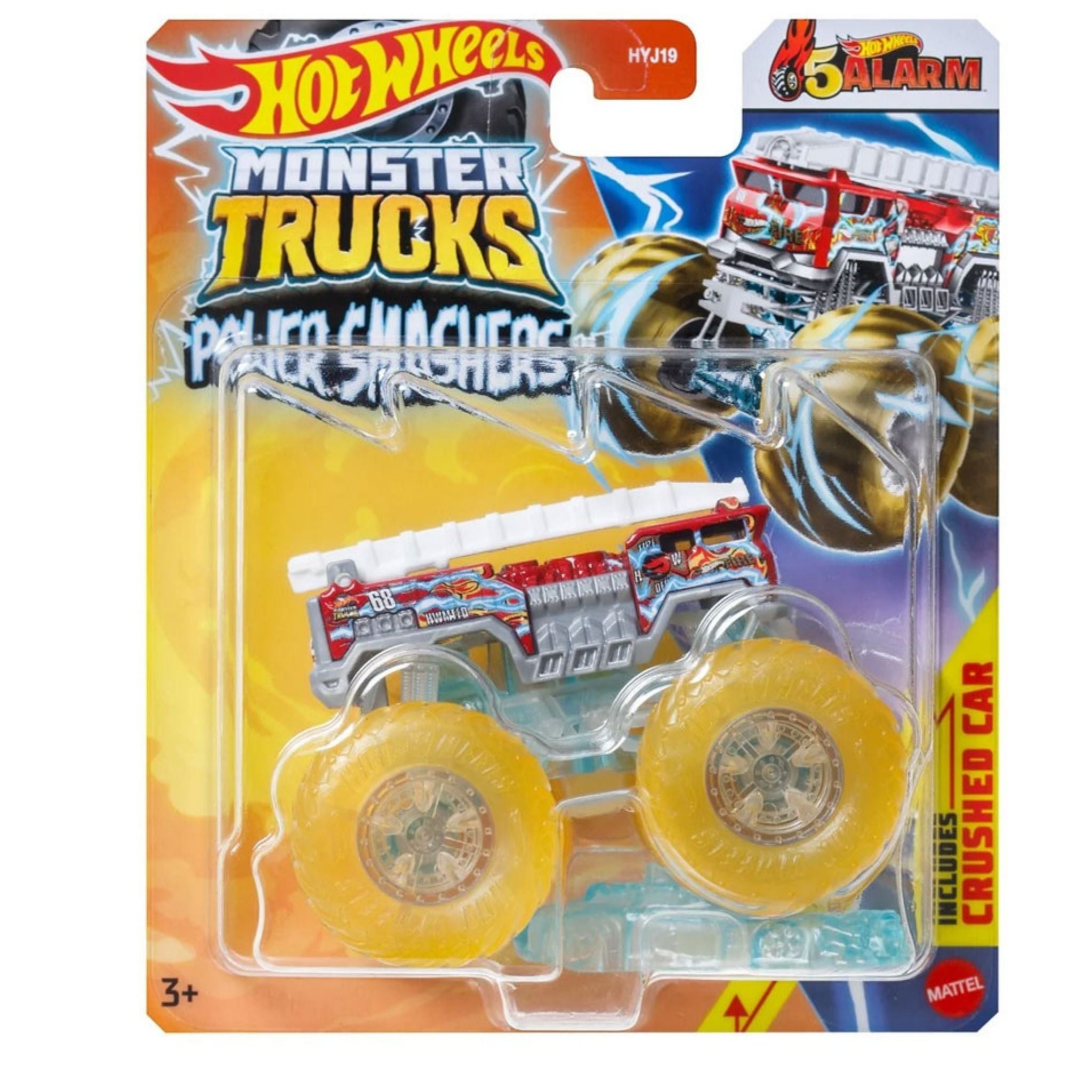 Hot Wheels Monster Trucks Power Smashers 1:64 Arabalar Mattel HYJ19