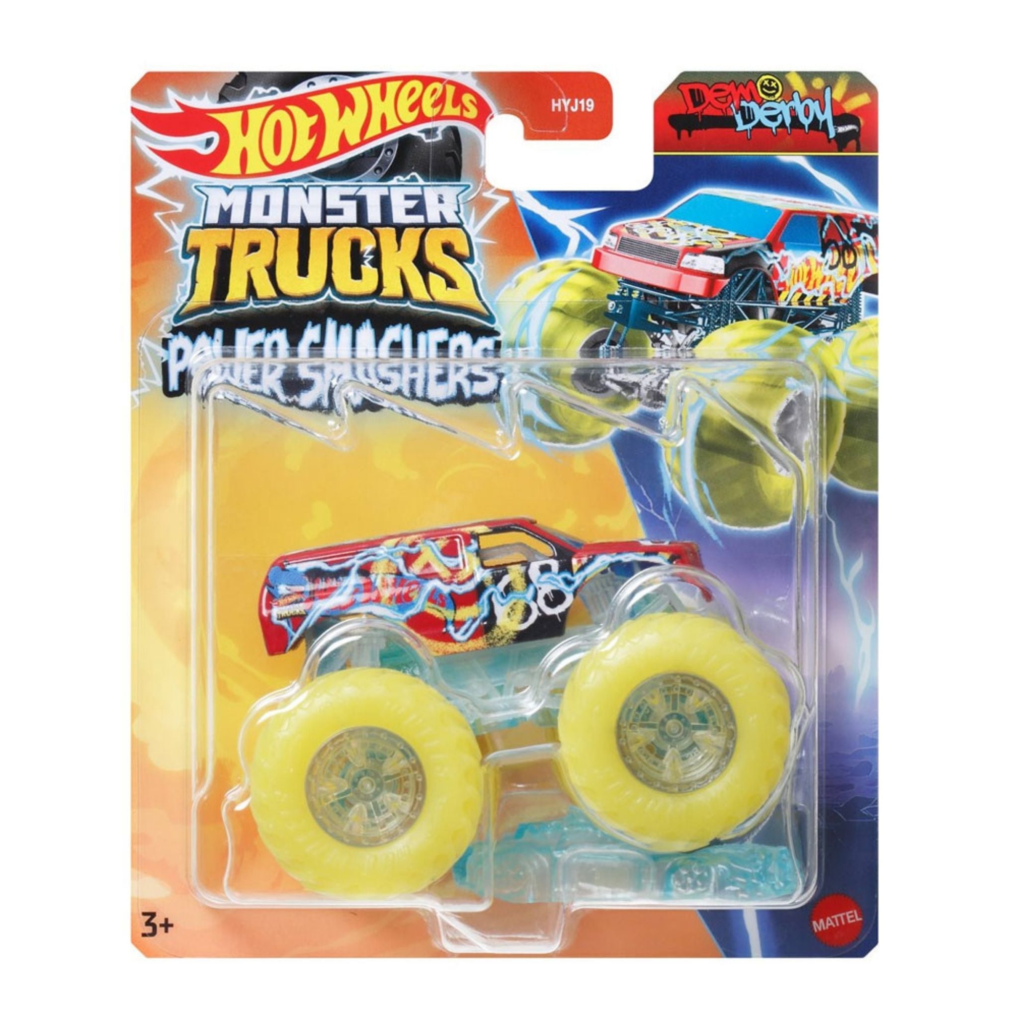 Hot Wheels Monster Trucks Power Smashers 1:64 Arabalar Mattel HYJ19