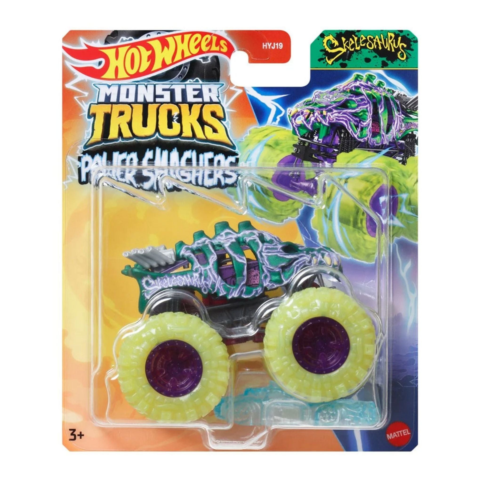 Hot Wheels Monster Trucks Power Smashers 1:64 Arabalar Mattel HYJ19