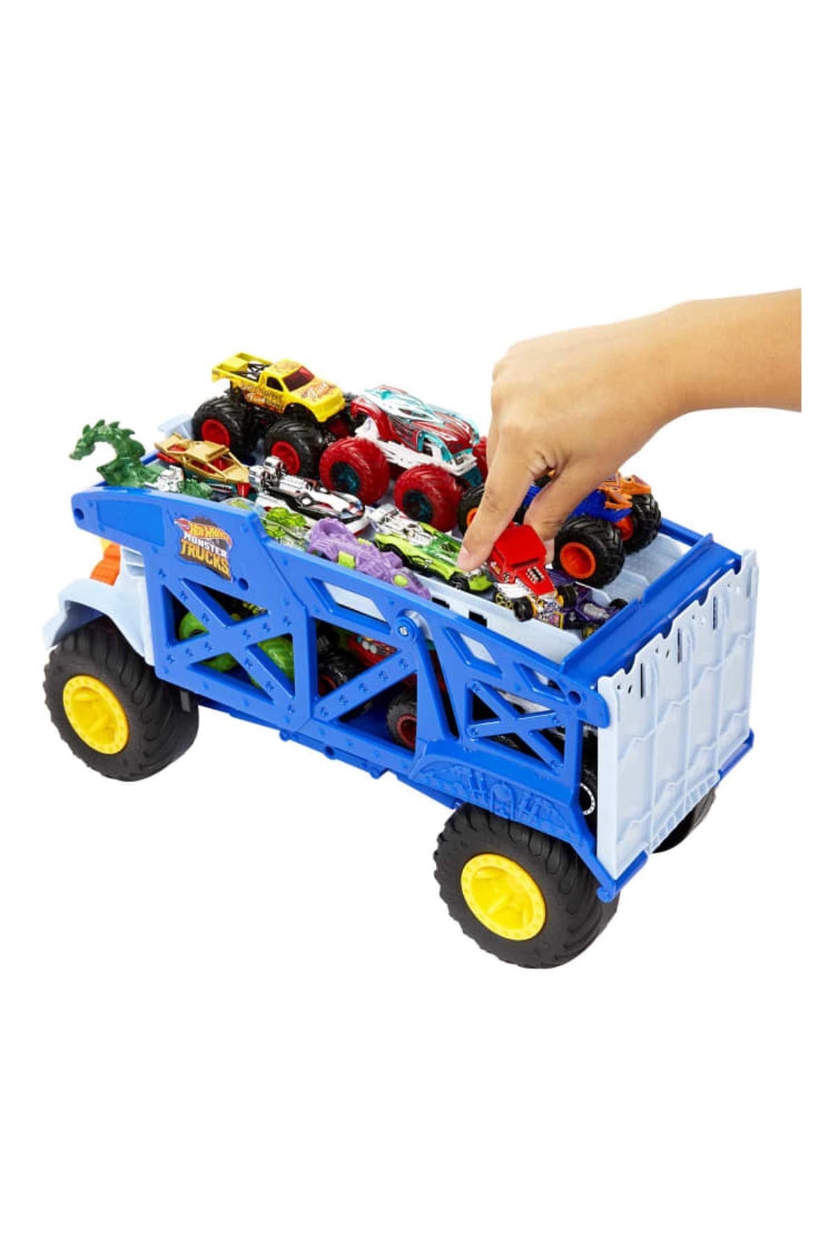 Hot Wheels Monster Trucks Rhino Taşıyıcı Kamyon