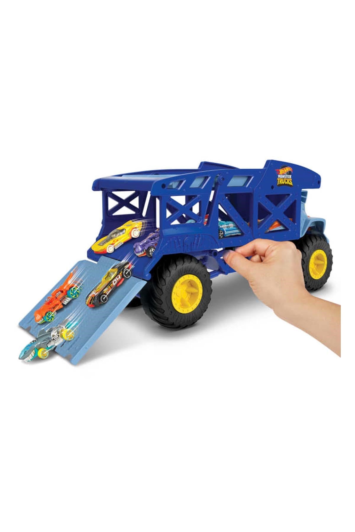 Hot Wheels Monster Trucks Rhino Taşıyıcı Kamyon