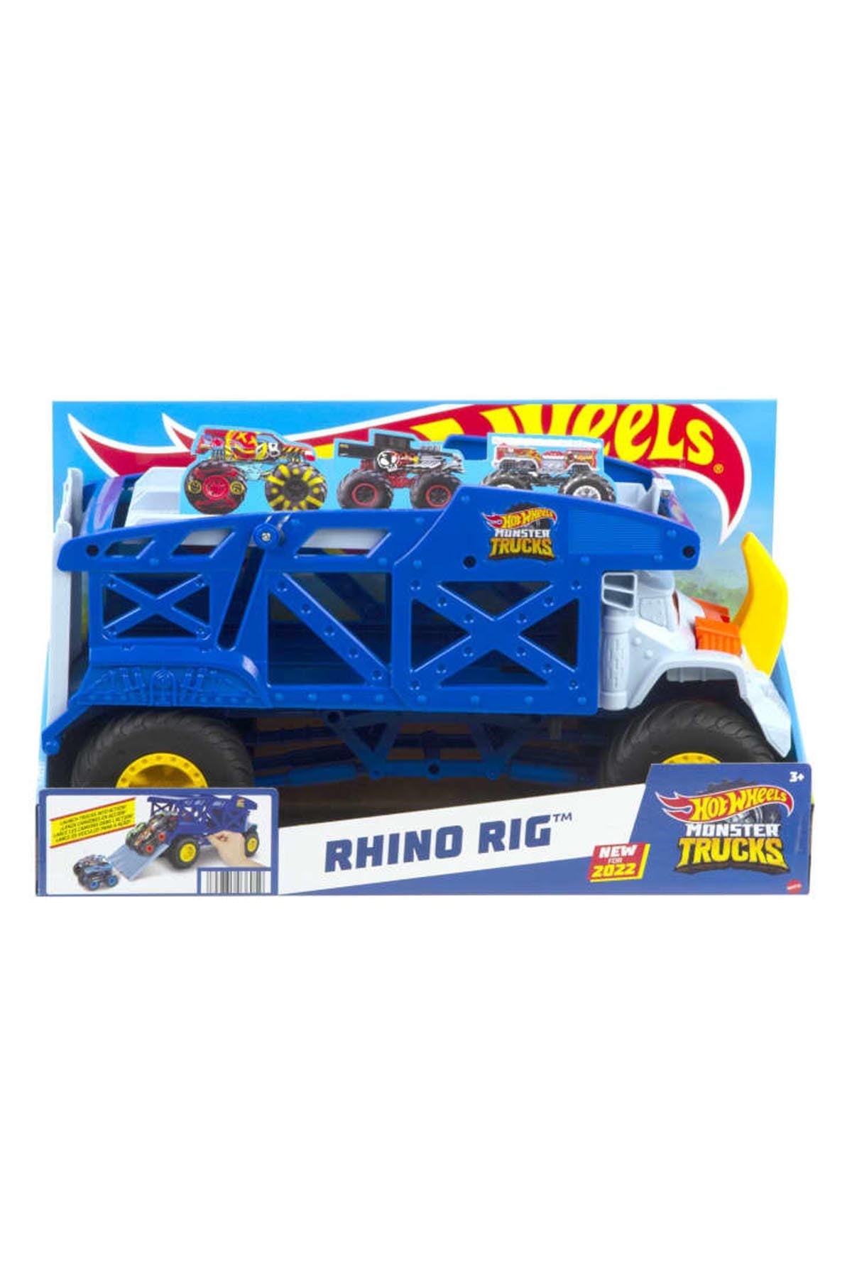 Hot Wheels Monster Trucks Rhino Taşıyıcı Kamyon