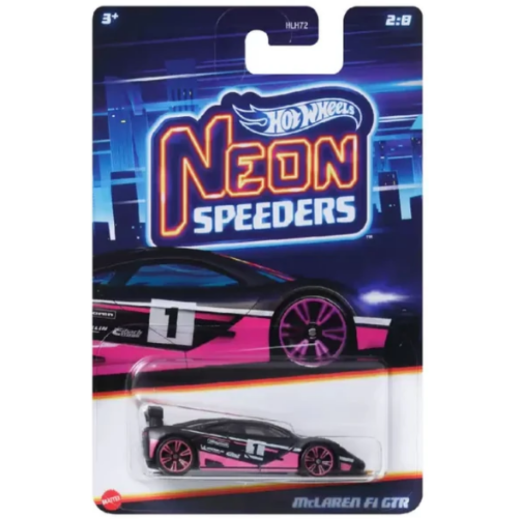 Hot Wheels Neon Yarışlar Temalı Arabalar