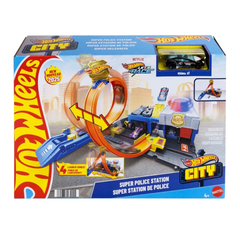 Hot Wheels Polis İstasyonu Oyun Seti JBM71