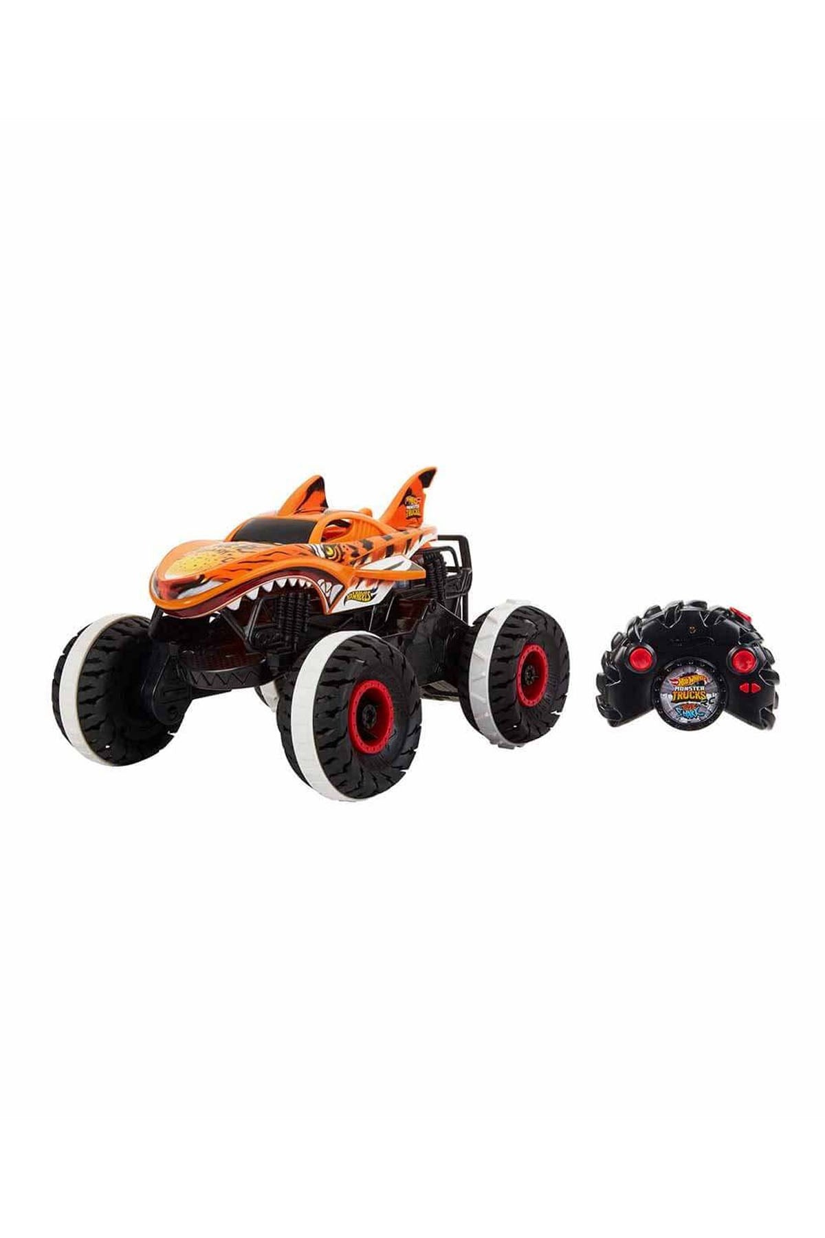 Hot Wheels R/C Monster Trucks Durdurulamaz Tiger Shark 1:15 Mass