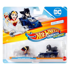 Hot Wheels RacerVerse İkili Arabalar Wonder Woman ve Batman HRT23