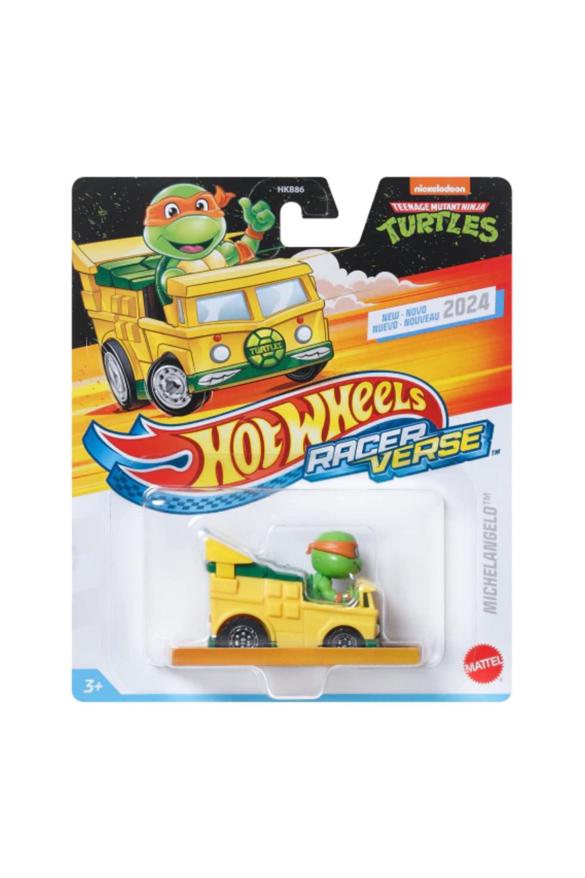 Hot Wheels Racerverse Tekli Arabalar - Michelangelo