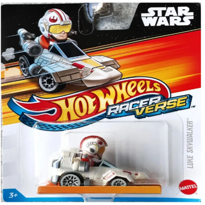 Hot Wheels Racerverse Tekli Arabalar - Pilot Luke Skywalker