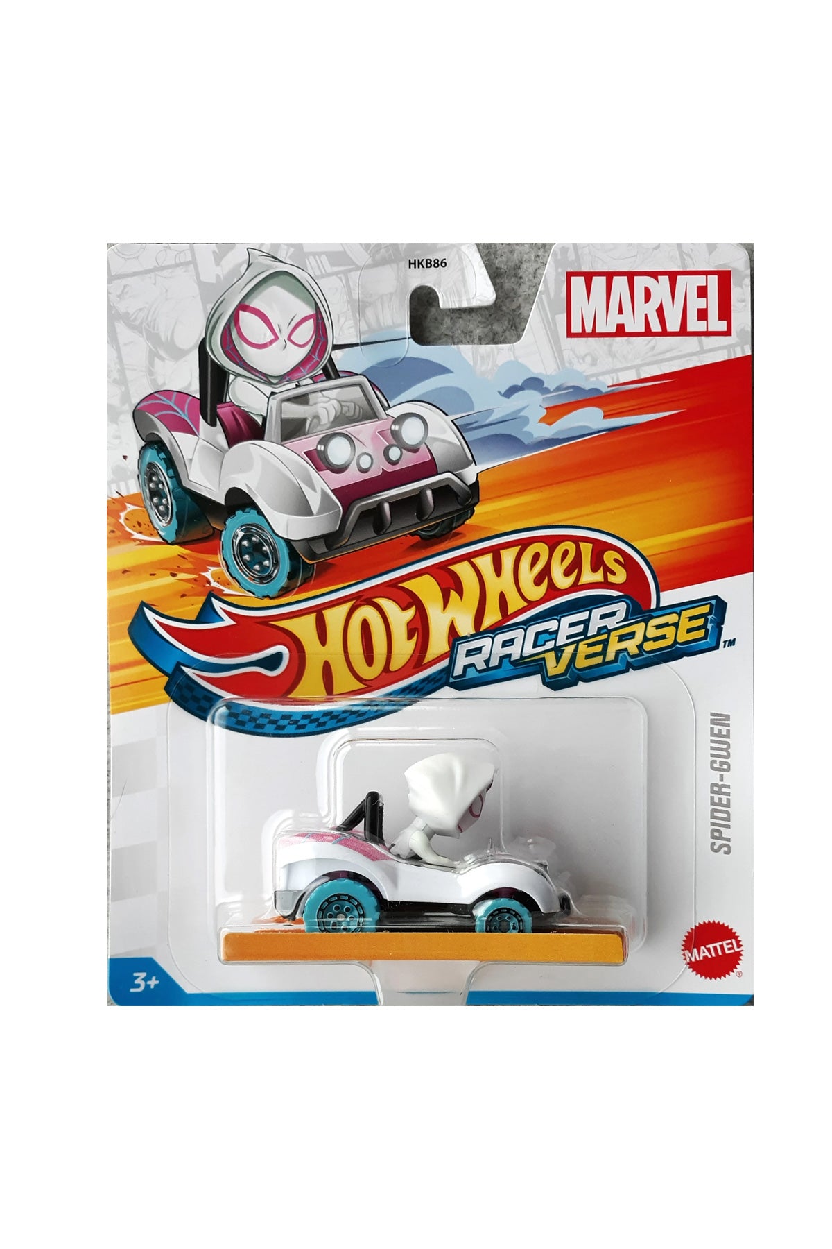 Hot Wheels Racerverse Tekli Arabalar - Spider-Gwen