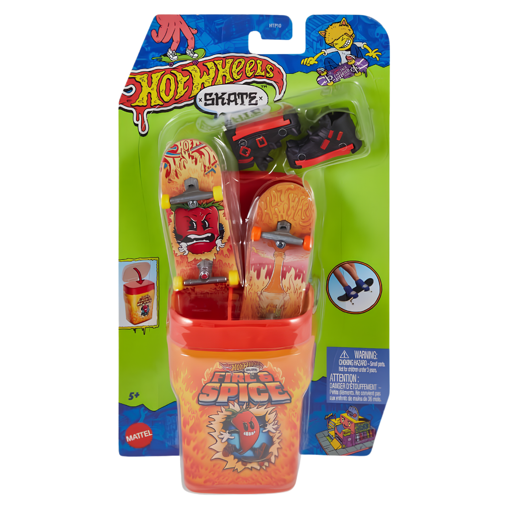 Hot Wheels Skate İkili Parmak Kaykay Kutusu (Aromalı Sakız Kutusu Temalı) HVK78