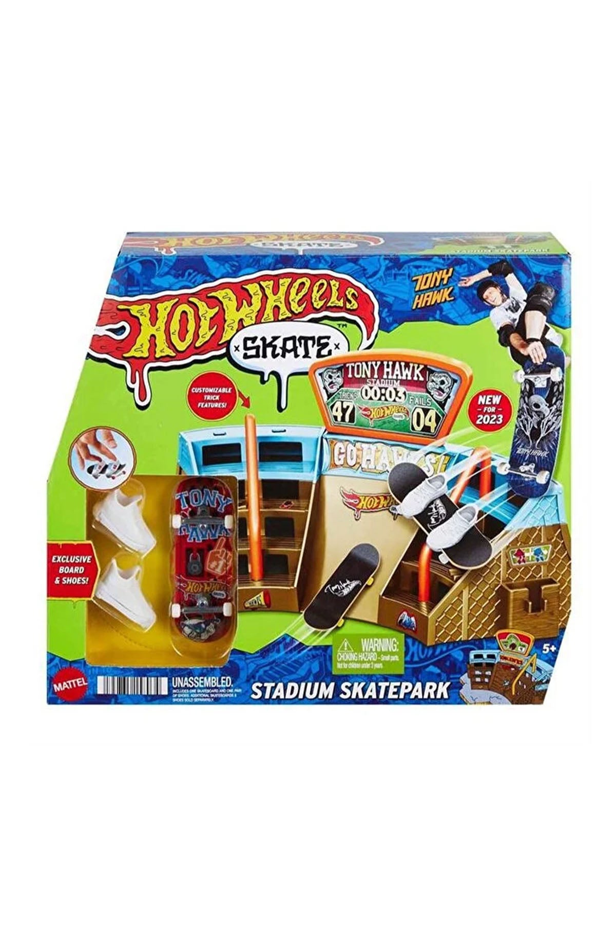 Hot Wheels Skate Parmak Kaykay Macerasına Başlangıç Setleri