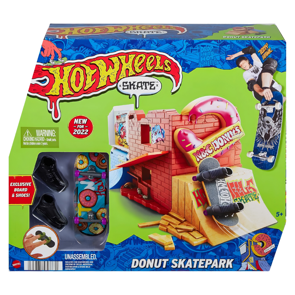 Hot Wheels Skate Parmak Kaykay Macerasına Başlangıç Setleri HGT92