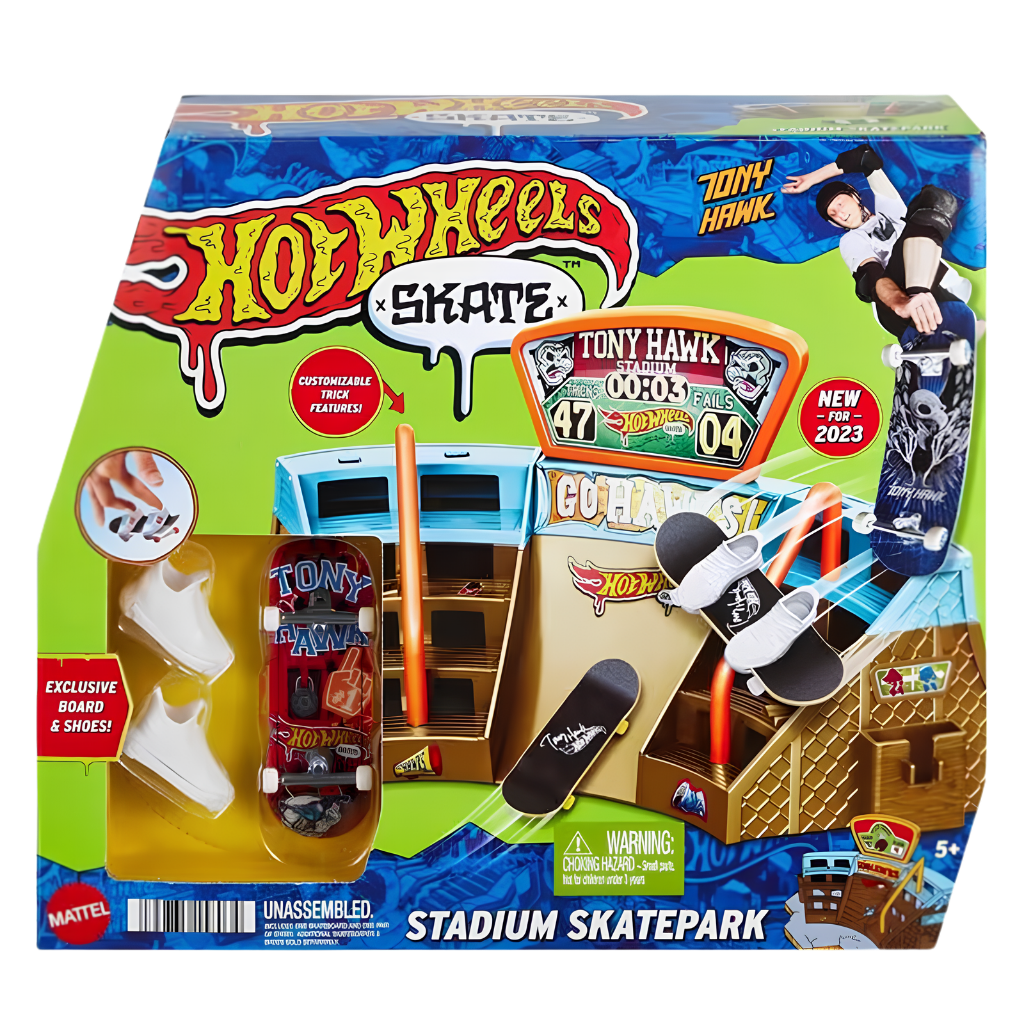 Hot Wheels Skate Parmak Kaykay Macerasına Başlangıç Setleri HPG34