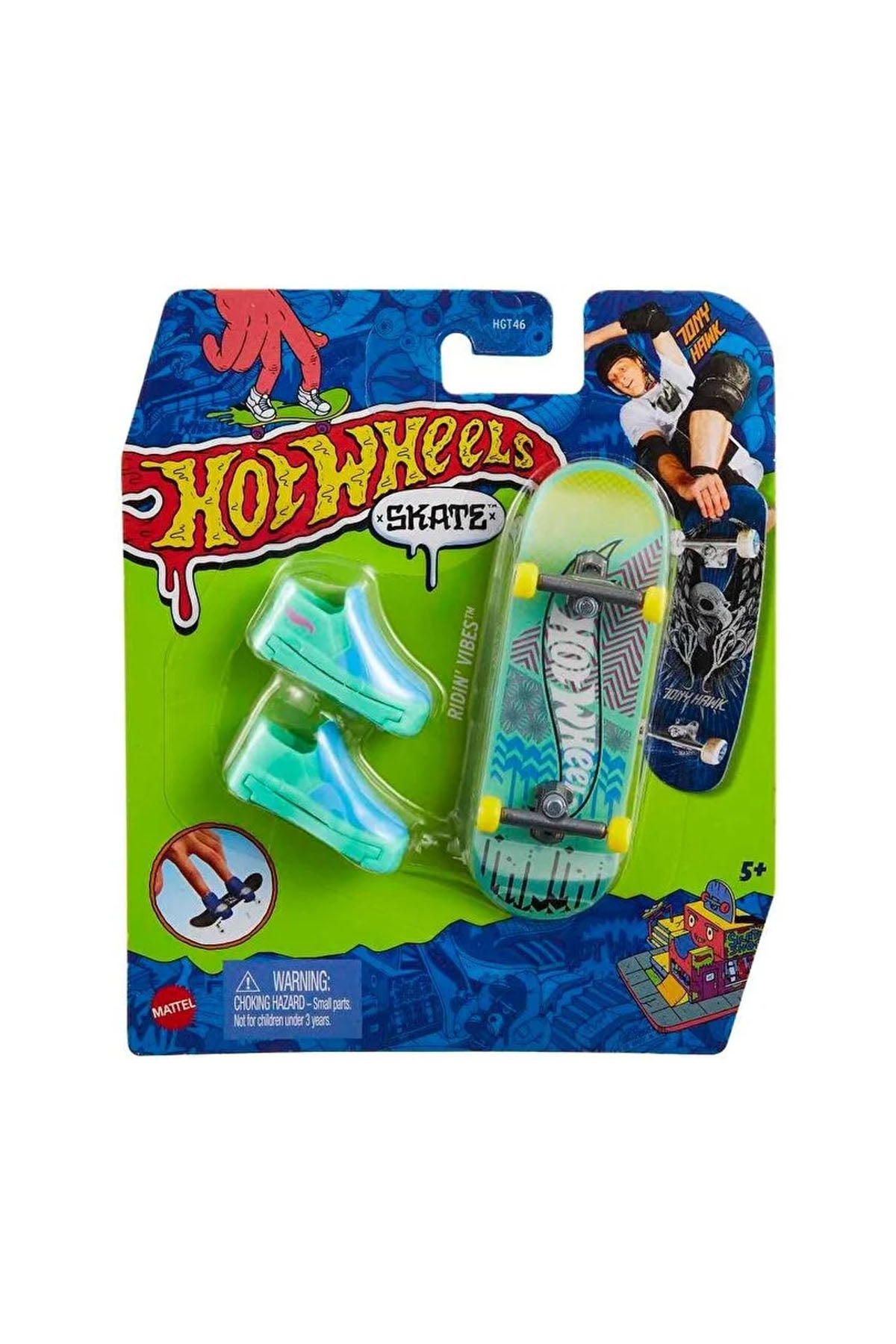 Hot Wheels Skate Parmak Kaykay ve Ayakkabı Paketleri